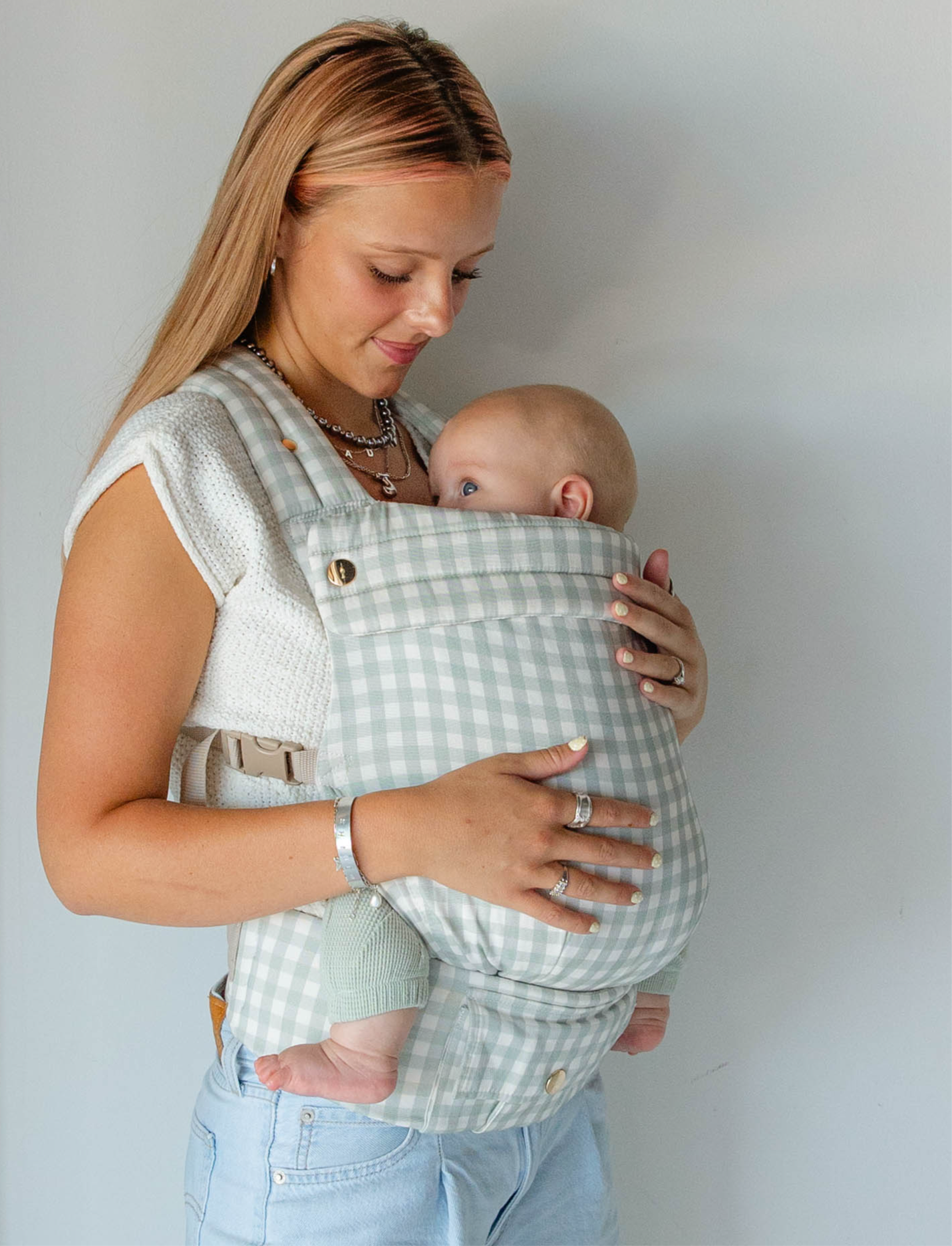 Coco Gingham - Cotton Baby Carrier