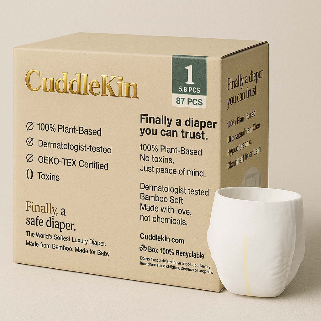 Cuddle-Kin Plant Diapers - Guaranteed Rash & Leak Free